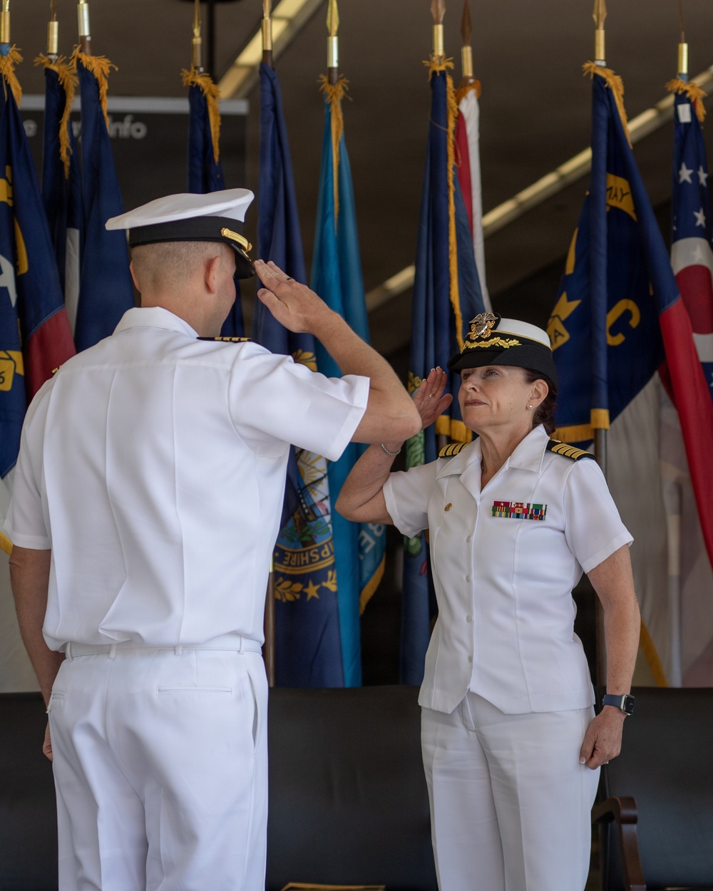 EMF 150-Bravo changes command at NMRTC San Diego