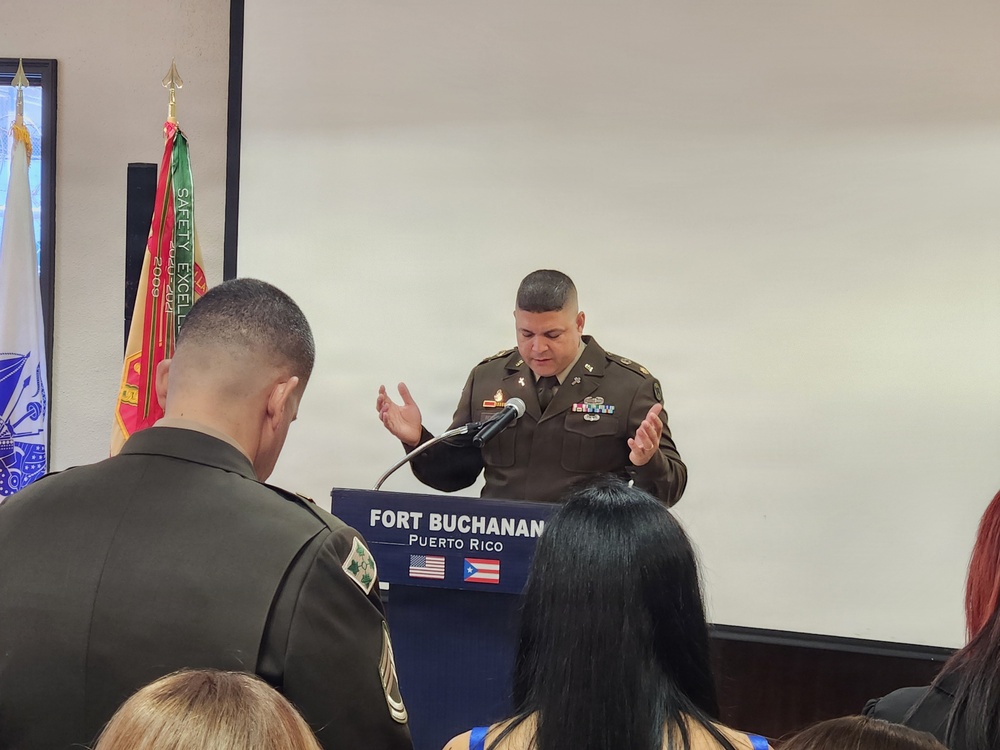 Fort Buchanan retirement ceremony honors two generations of Army service
