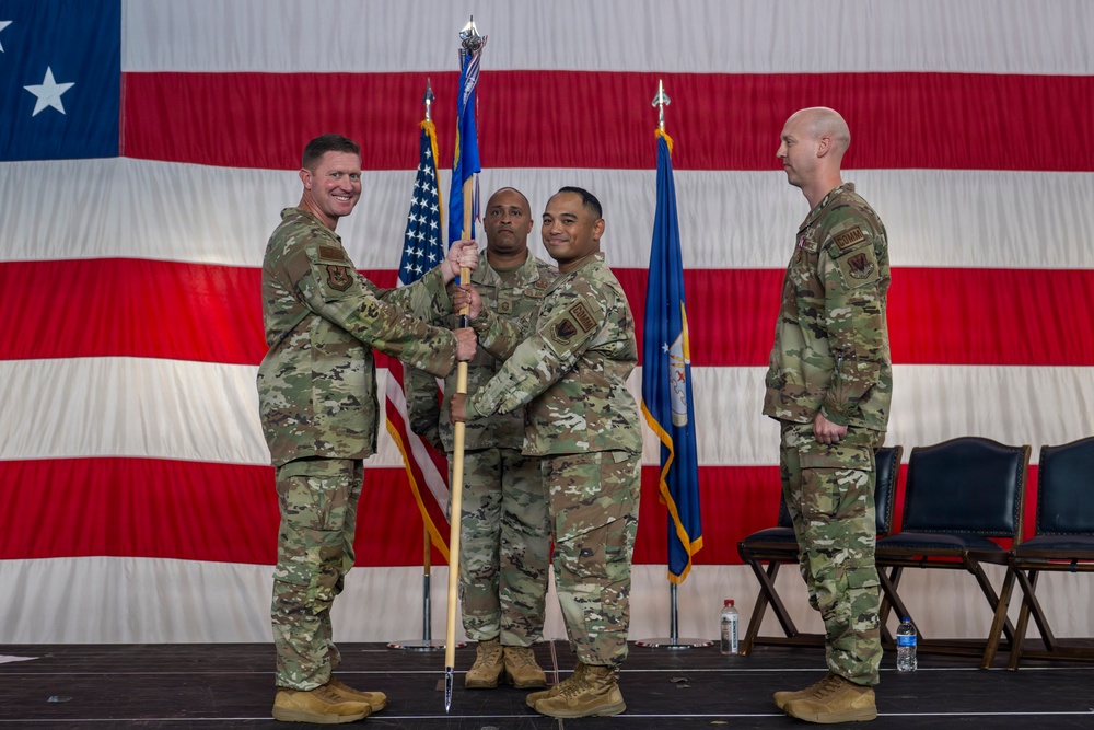 23d Communications Squadron Change of Command