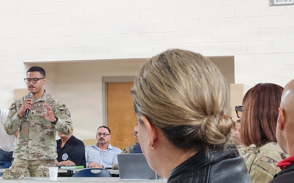 Fort Buchanan strengthens emergency preparedness through full-scale tabletop exercise