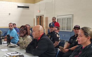 Fort Buchanan strengthens emergency preparedness through full-scale tabletop exercise