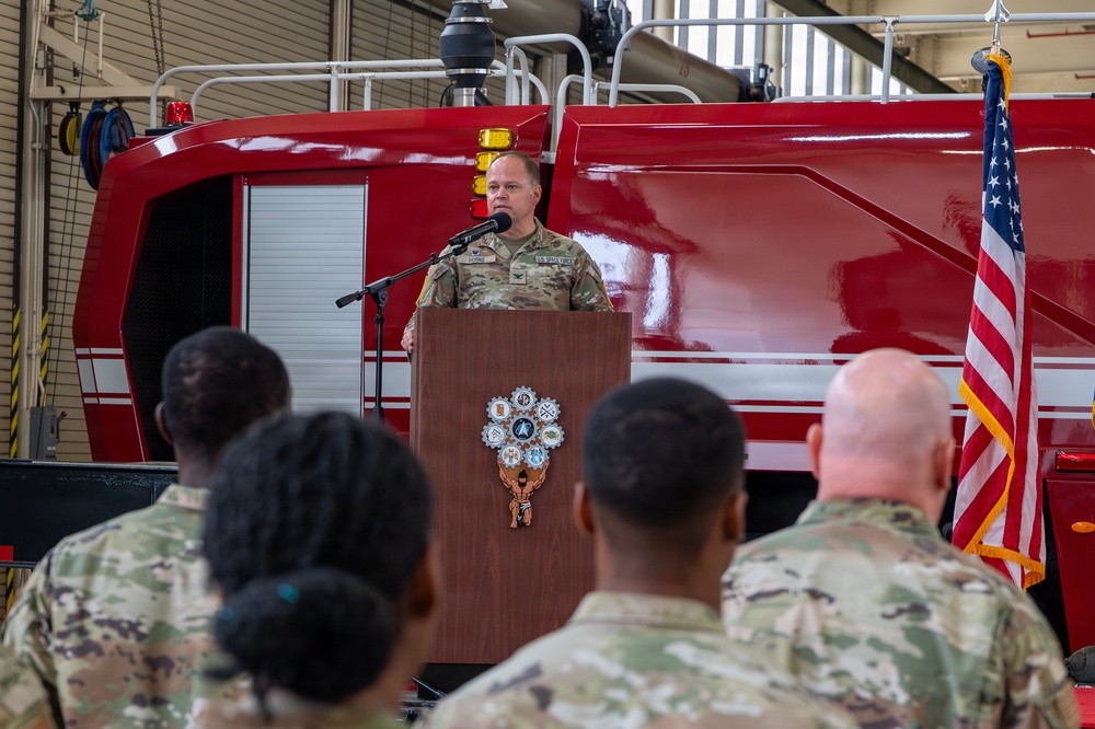 30th Logistics Readiness Squadron Change of Command