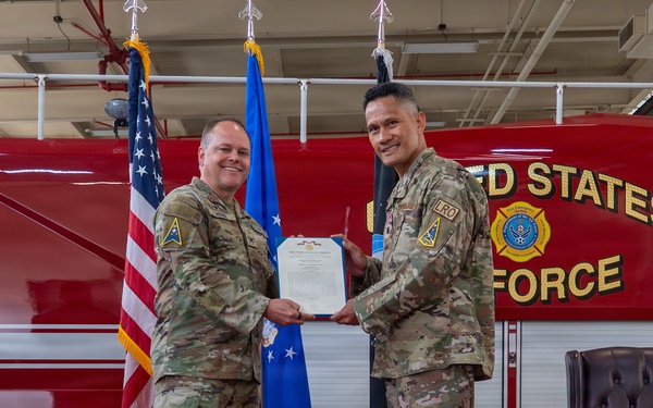 30th Logistics Readiness Squadron Change of Command