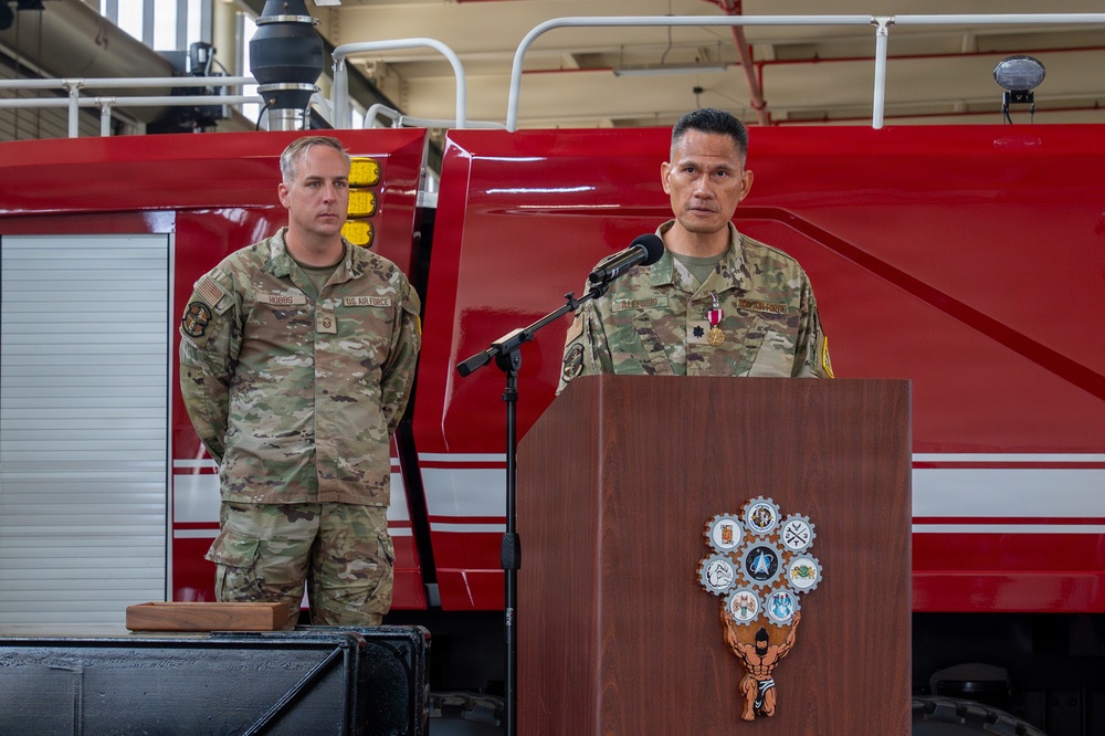 30th Logistics Readiness Squadron Change of Command