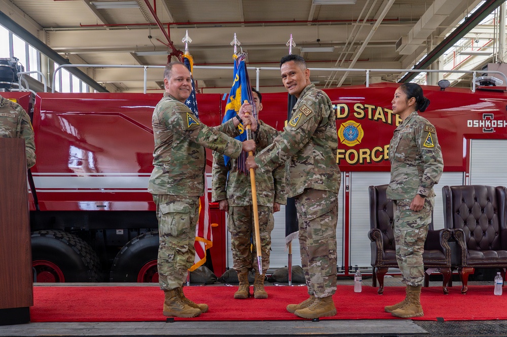 30th Logistics Readiness Squadron Change of Command