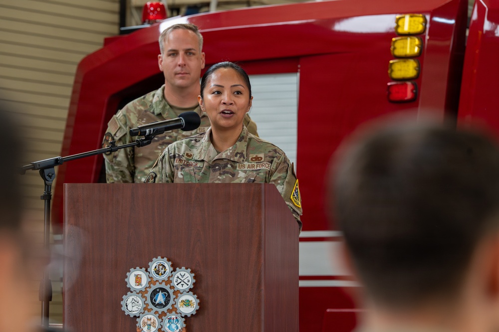 30th Logistics Readiness Squadron Change of Command