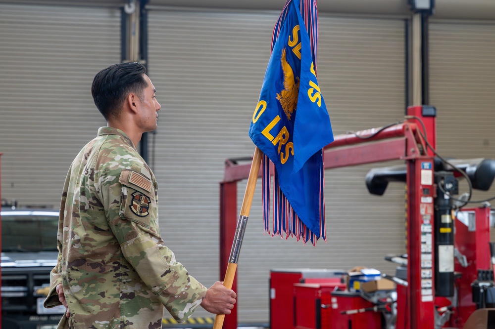 30th Logistics Readiness Squadron Change of Command