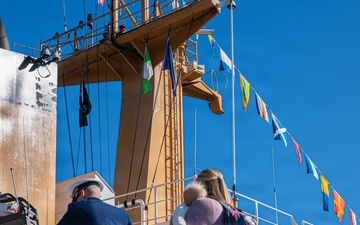 Coast Guard Cutter Cypress holds change of command ceremony