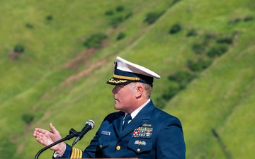 Coast Guard Cutter Cypress holds change of command ceremony