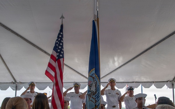USS Jack H. Lucas (DDG 125) Changes Command