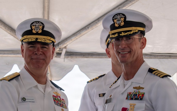 USS Jack H. Lucas (DDG 125) Changes Command