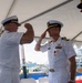 USS Jack H. Lucas (DDG 125) Changes Command