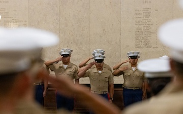 Fleet Week Baltimore wreath-laying ceremony