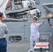 USS Arlington Executive Officer Leads Tour