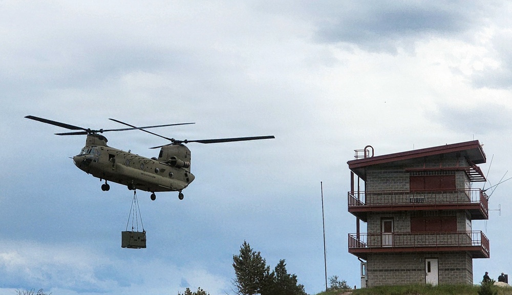 Montana National Guard validates joint sling load capability during field training exercise