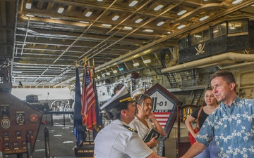 Congressional Chief of Staff Tours USS Arlington