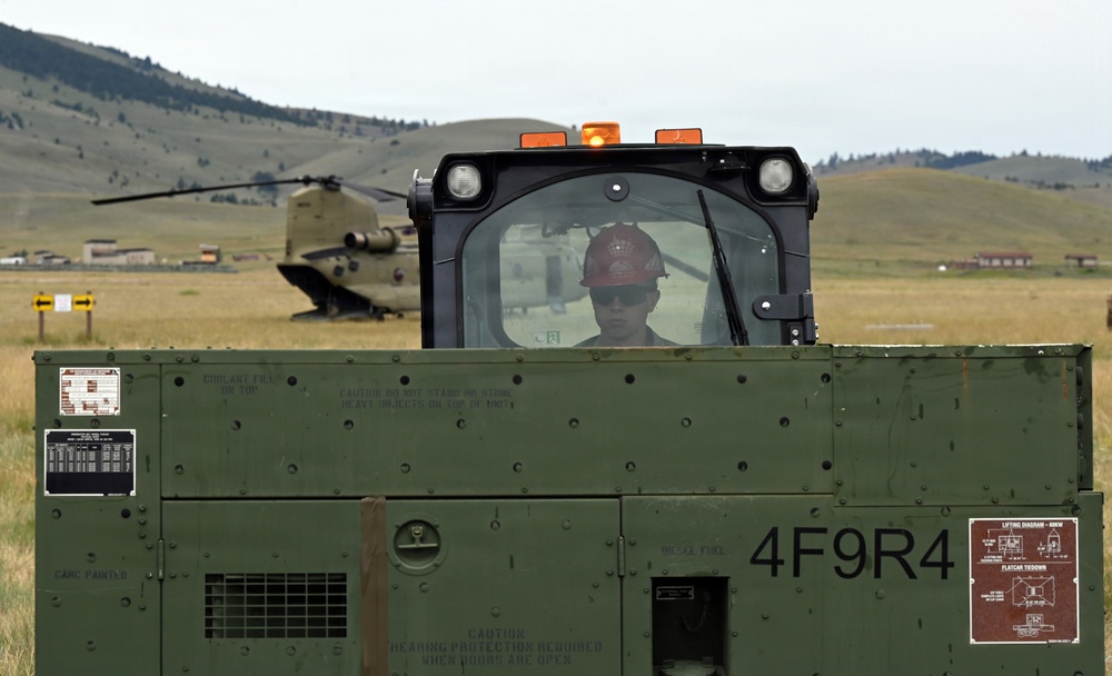 Montana National Guard validates joint sling load capability during field training exercise