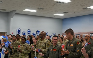 Newly selected master sergeant selects celebrated at Creech Air Force Base