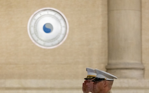 Fleet Week Baltimore wreath-laying ceremony