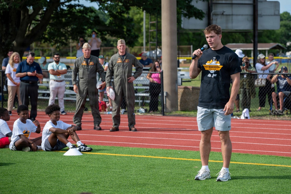 NFL ProCamp onboard Naval Air Station Oceana