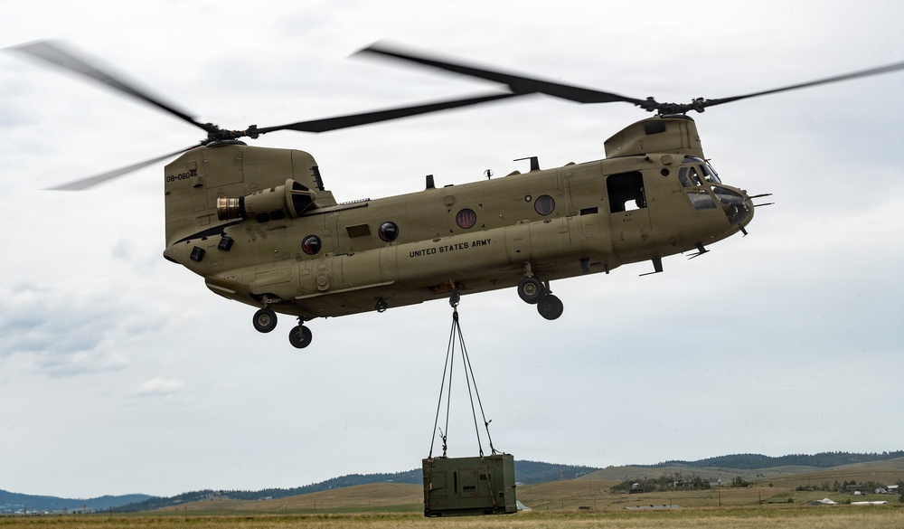 Montana National Guard validates operational sling load capability during joint field training exercise