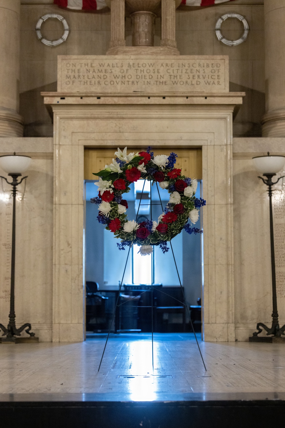 Fleet Week Baltimore wreath-laying ceremony