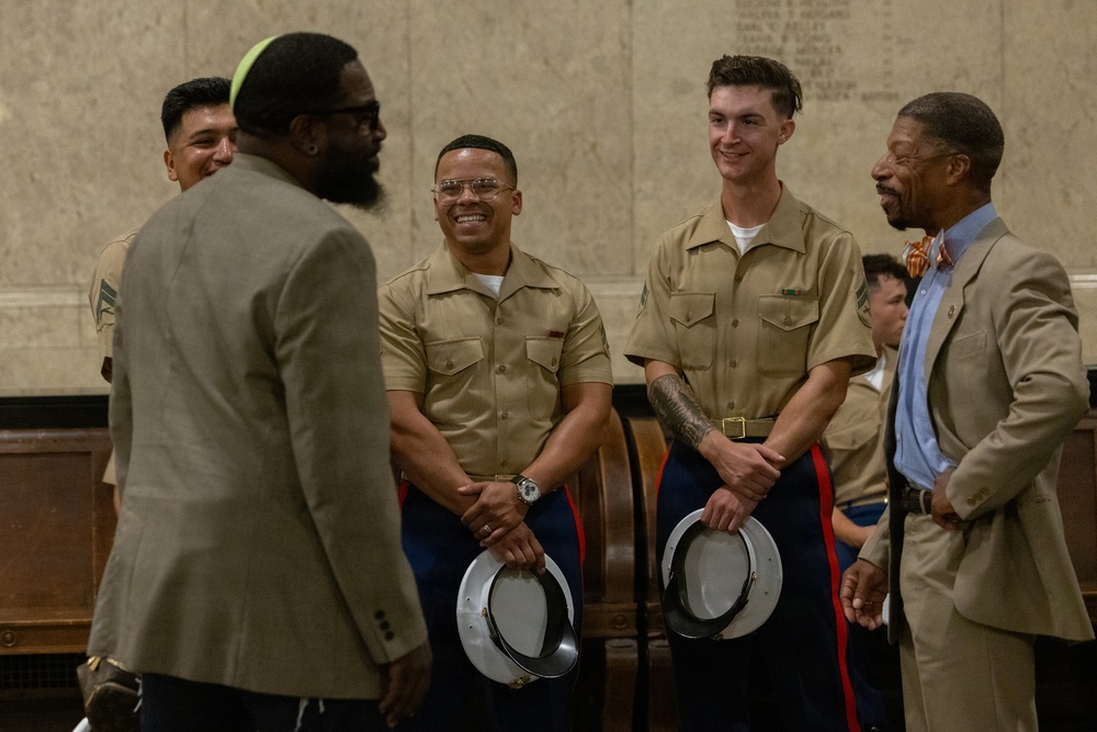 Fleet Week Baltimore wreath-laying ceremony