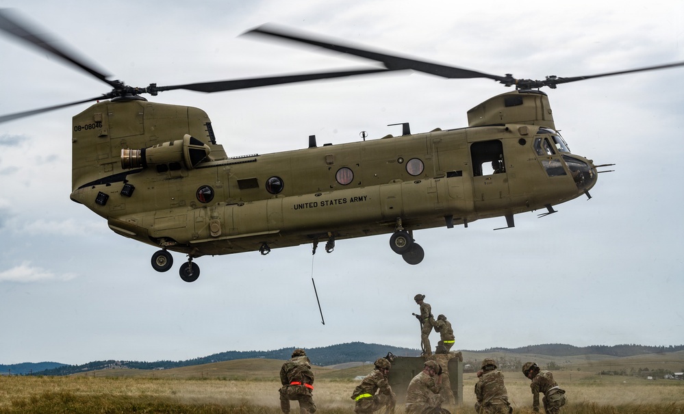 Montana National Guard validates operational sling load capability during joint field training exercise