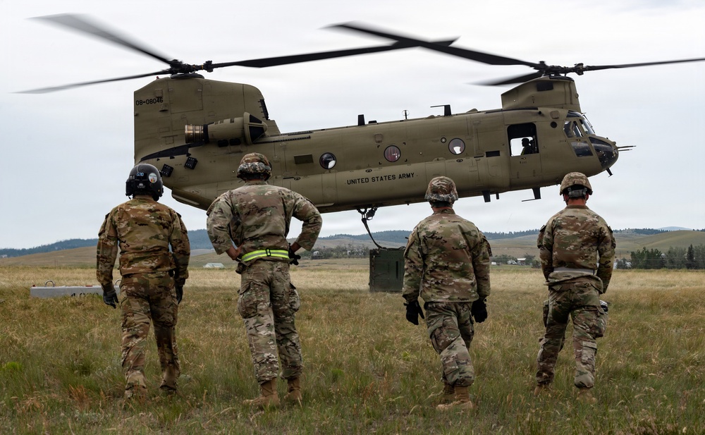 Montana National Guard validates operational sling load capability during joint field training exercise