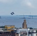 The Blue Angels Fly Over Baltimore