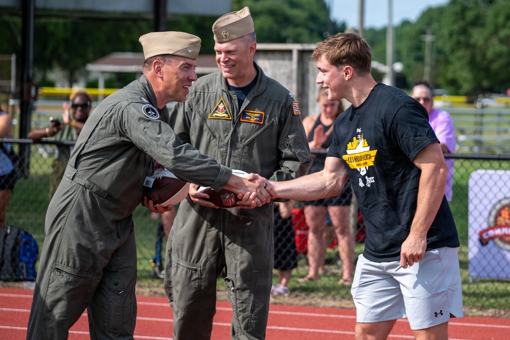 NFL ProCamp onboard Naval Air Station Oceana