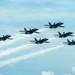 The Blue Angels Fly Over Baltimore