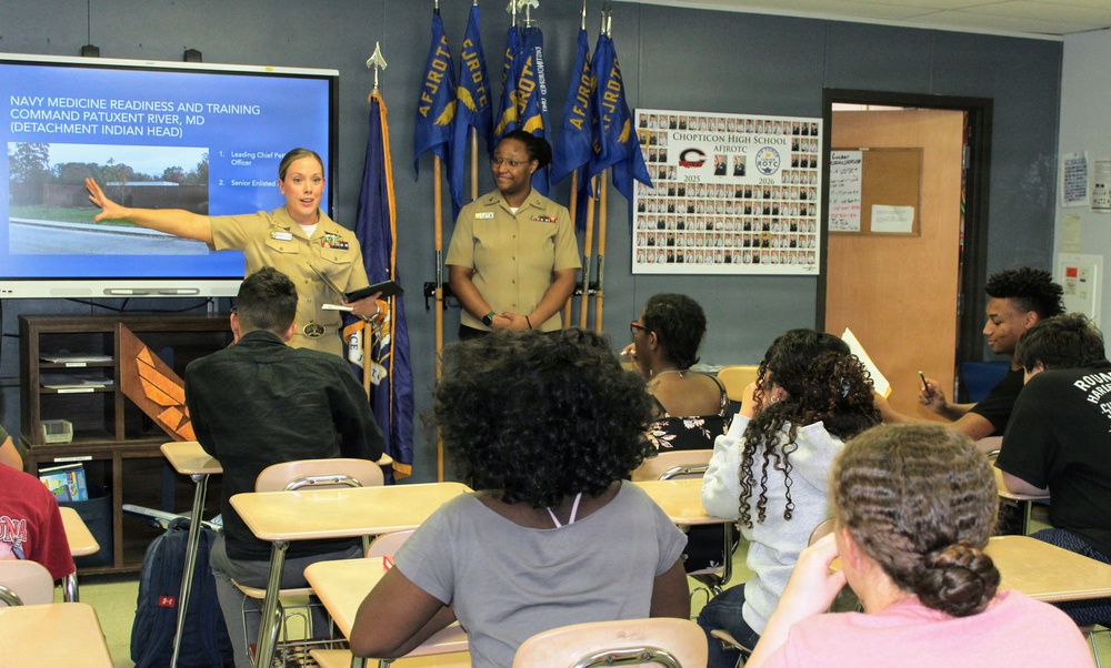 Joint Engagement: Navy Medicine and Air Force JROTC