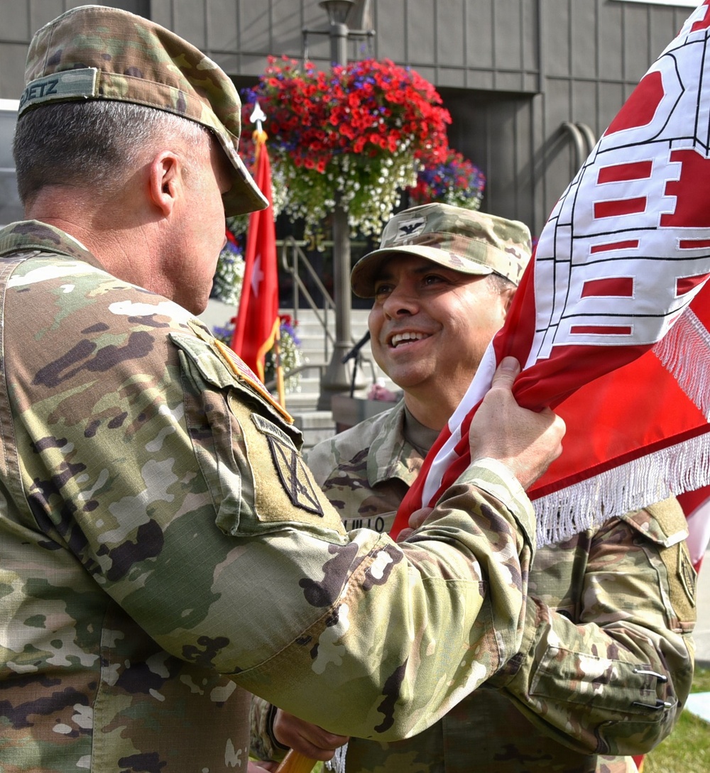 U.S. Army Corps of Engineers - Alaska District conducts change of command ceremony