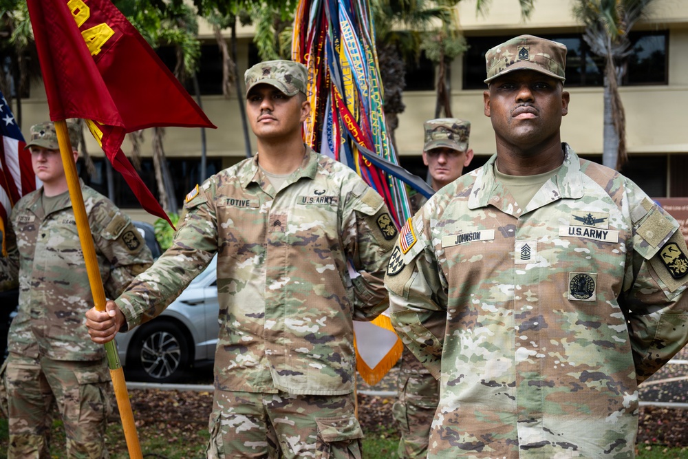 94th Army Air and Missile Defense Command's Headquarters and Headquarters Battery Change of Command Ceremony