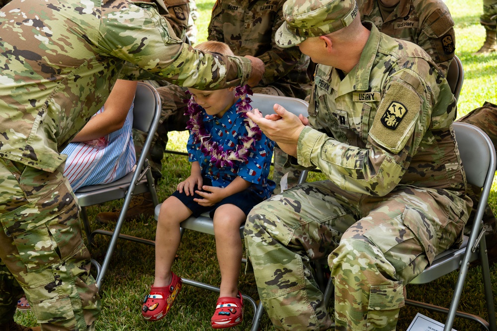 94th Army Air and Missile Defense Command's Headquarters and Headquarters Battery Change of Command Ceremony