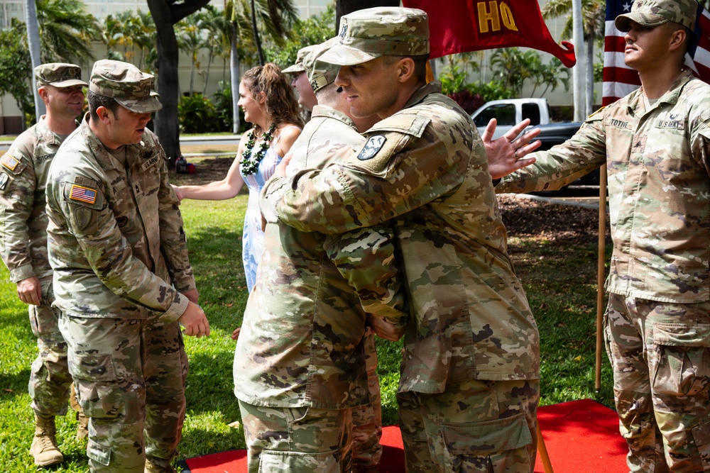 94th Army Air and Missile Defense Command's Headquarters and Headquarters Battery Change of Command Ceremony