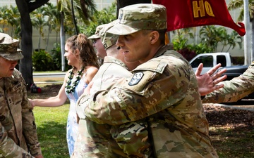 94th Army Air and Missile Defense Command's Headquarters and Headquarters Battery Change of Command Ceremony