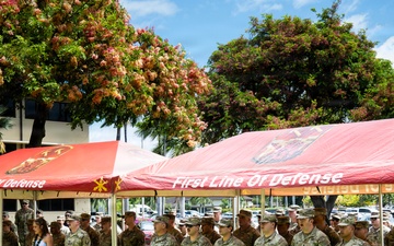 94th Army Air and Missile Defense Command's Headquarters and Headquarters Battery Change of Command Ceremony