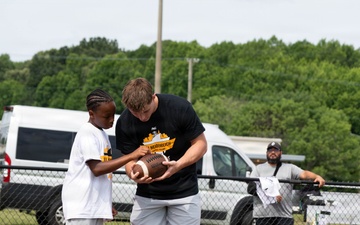 NFL ProCamp onboard Naval Air Station Oceana