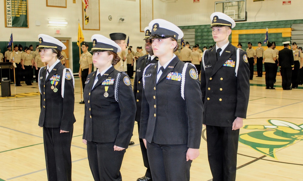 Excellence on Display: 'Hornet Navy' Leadership Stands for Inspection