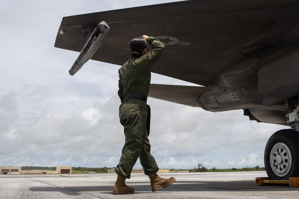 VMFA-242 flies during Valiant Shield