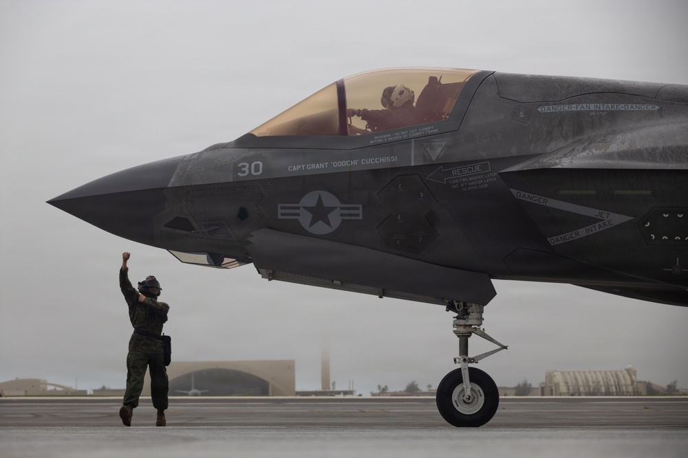 VMFA-242 flies during Valiant Shield