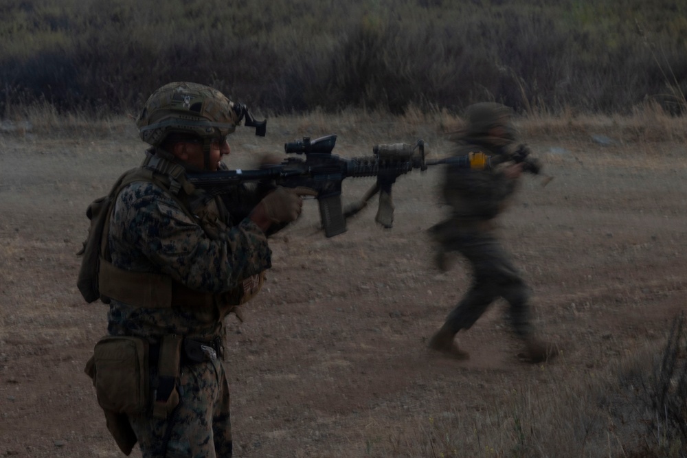 U.S. Marines with 3d Assault Amphibian Battalion conduct PEX