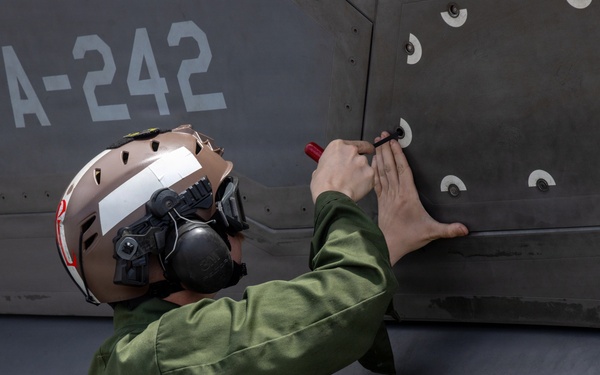 VMFA-242 flies out of Andersen Air Force Base during Valiant Shield 2026
