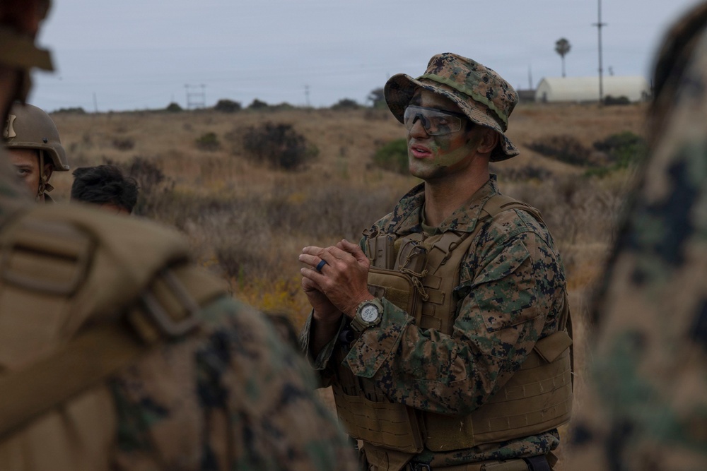 U.S. Marines with 3d Assault Amphibian Battalion conduct PEX