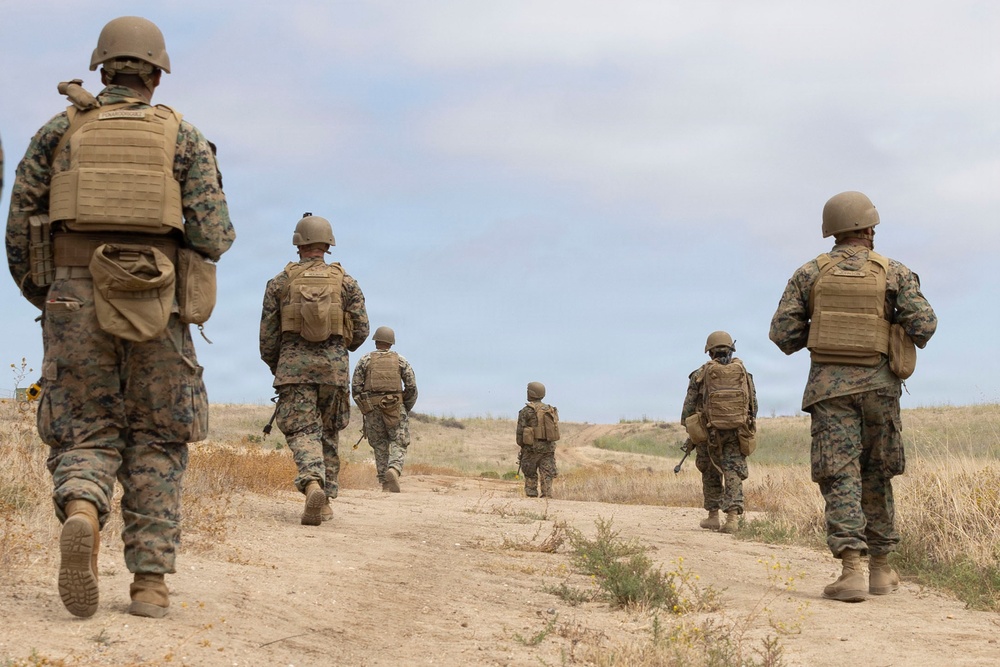 U.S. Marines with 3d Assault Amphibian Battalion conduct PEX