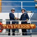 Coast Guard Cutter Cypress holds change of command ceremony