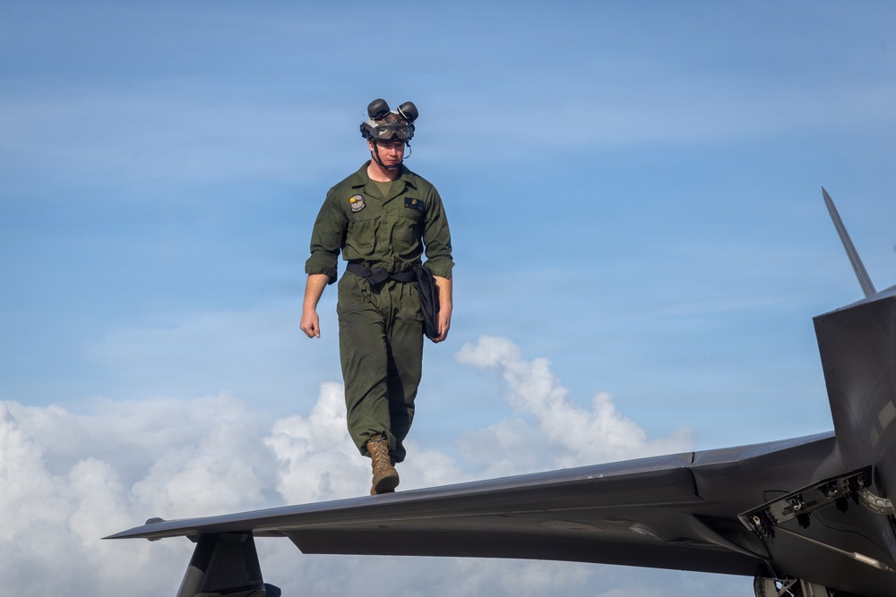 VMFA-242 continues flight operations in Guam