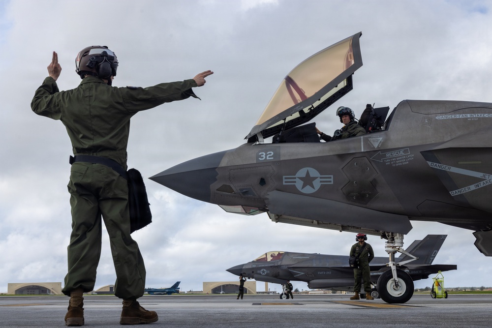 VMFA-242 continues flight operations in Guam